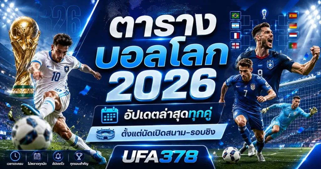 ตารางบอลโลก 2026