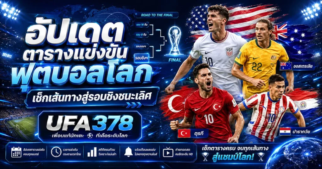 ตารางบอลโลกวันนี้