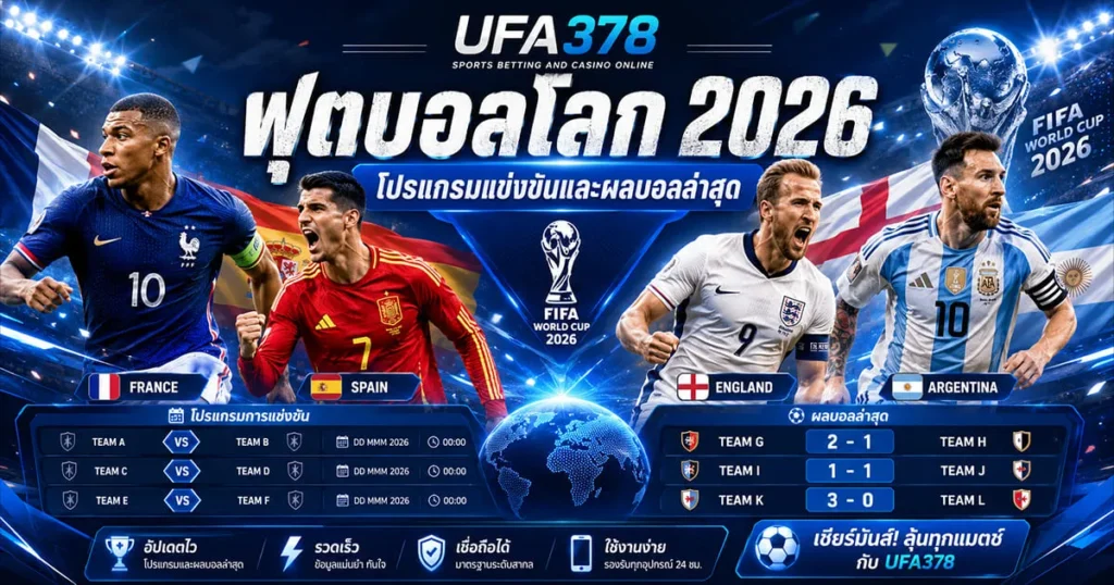 ฟุตบอลโลก 2026